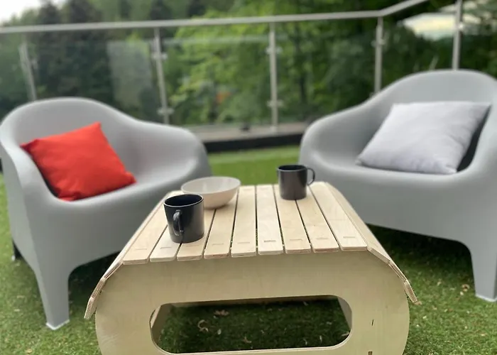 Kurort Kozubnik - Taras Nad Potokiem Apartment Porąbka